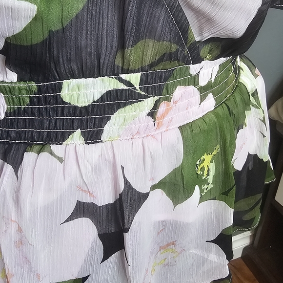 NWT Estelle purple floral blouse size 1X - Picture 2 of 8